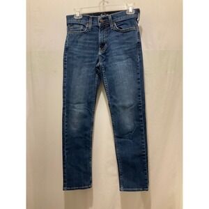 Hollister Slim Straight Jeans Women's W26 L30 Dark‎ Wash Epic Flex Denim